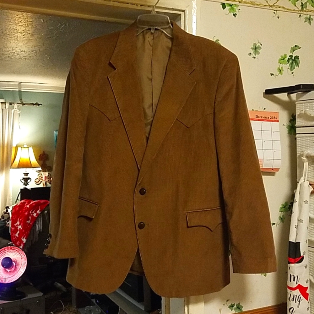 Circle S Dallas Texas,  Vintage brand jacket from the 70's-80's, Size: 46R